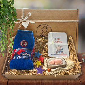 Care package for kid with goats milk fun soap bar