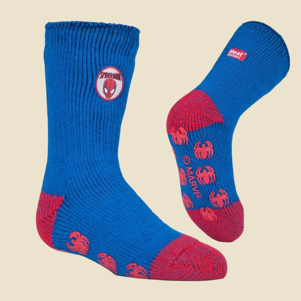 Spiderman slipper socks