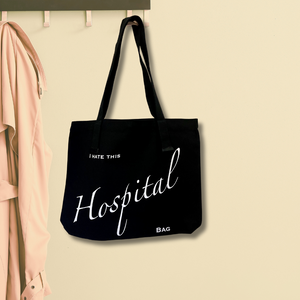 Cancer Tote Bag in black