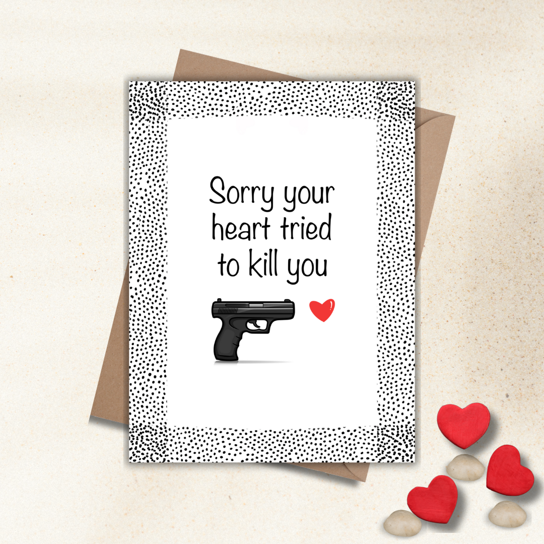 Heart Attack Get Well Card