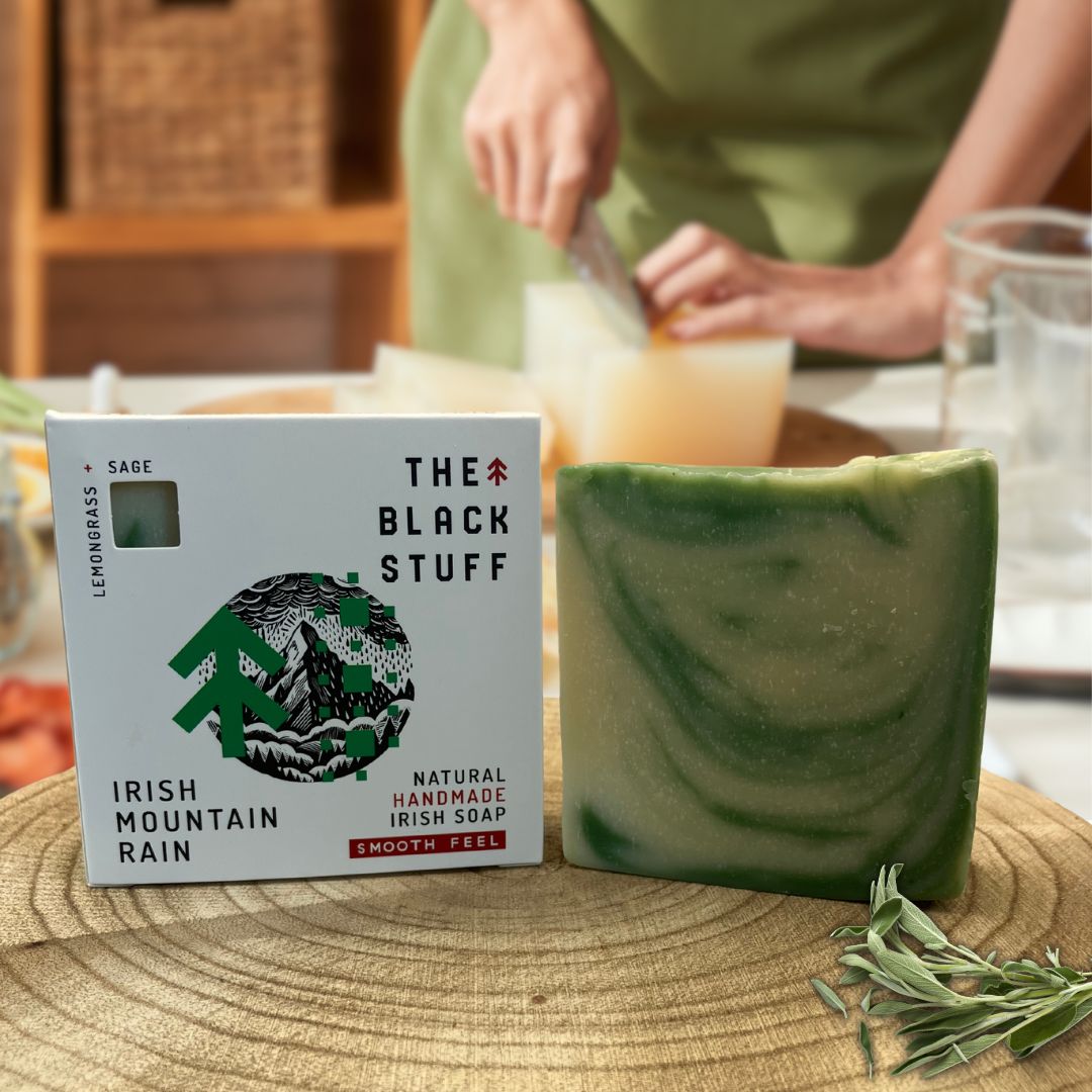 Irish Mountain Rain. Natural handmade soap