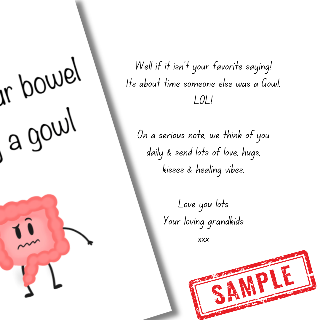Inside of Your Bowel is being a gowl card