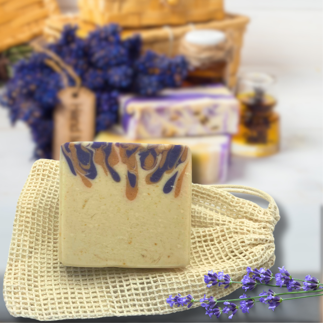 Goats milk lavender Soap for dry sensitive skin