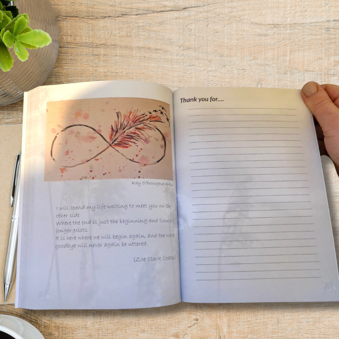 End of life journal inside page