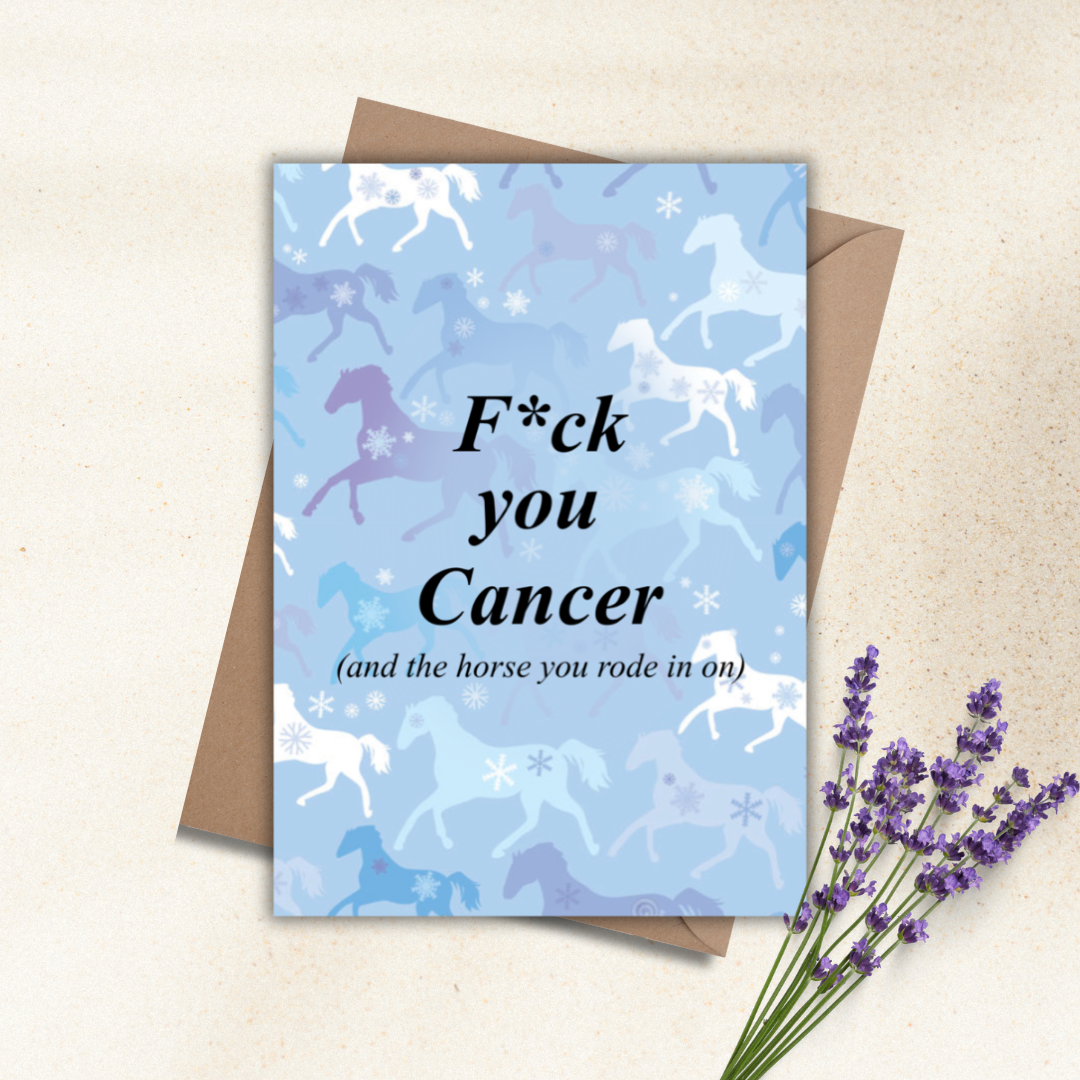 F*uck You Cancer Card