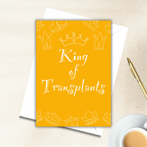 King of Transplant Card