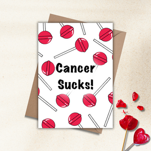 Cancer Sucks Card