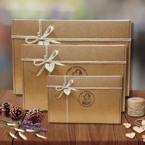 Gift boxes in various sizes to make your own care package