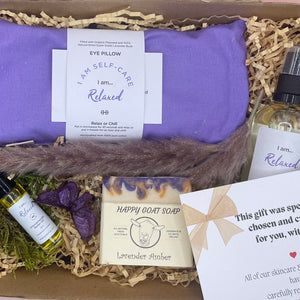 post surgery care package with I Am Relaxed Room and Pillow Spray
