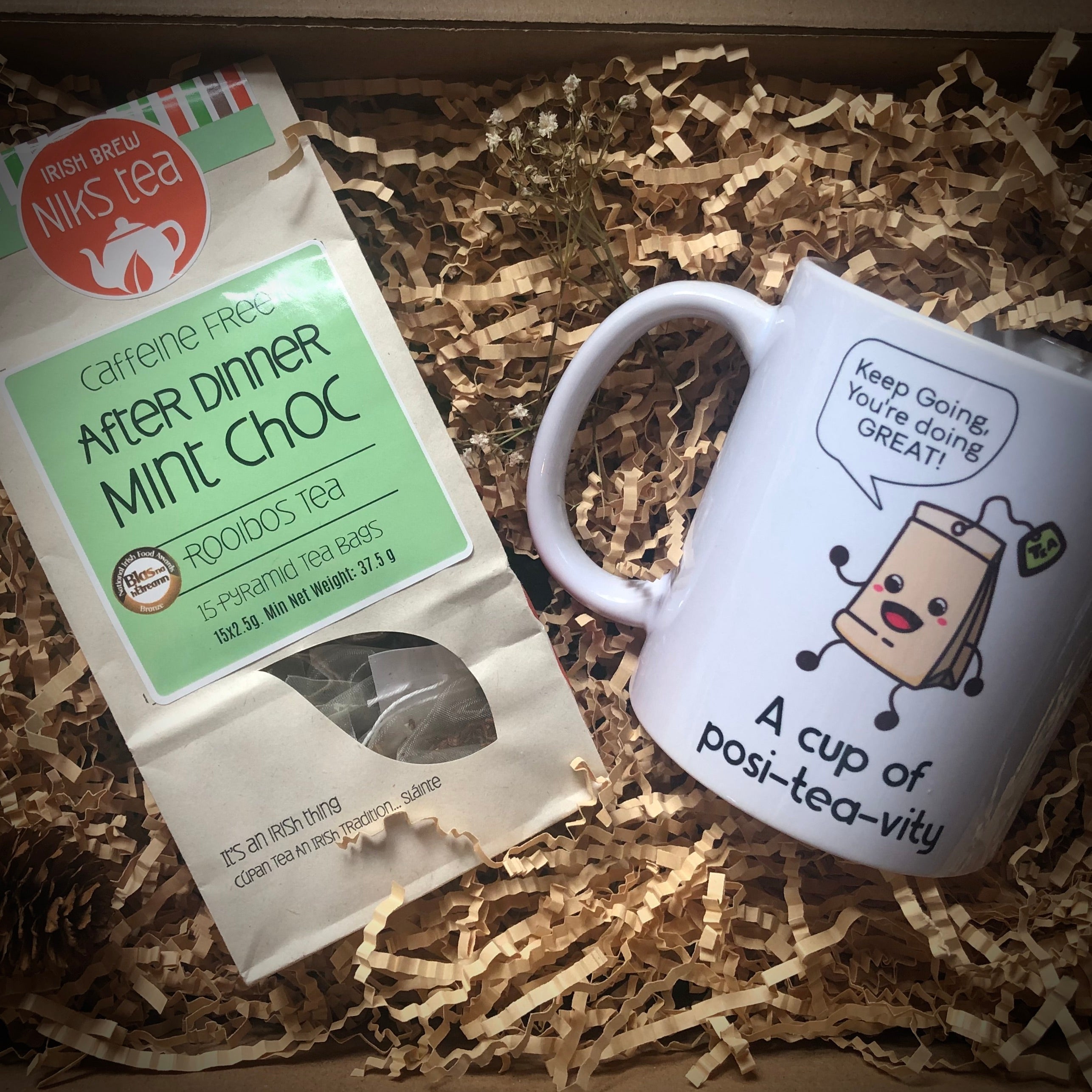 Wellness Tea and Mug Gift Box