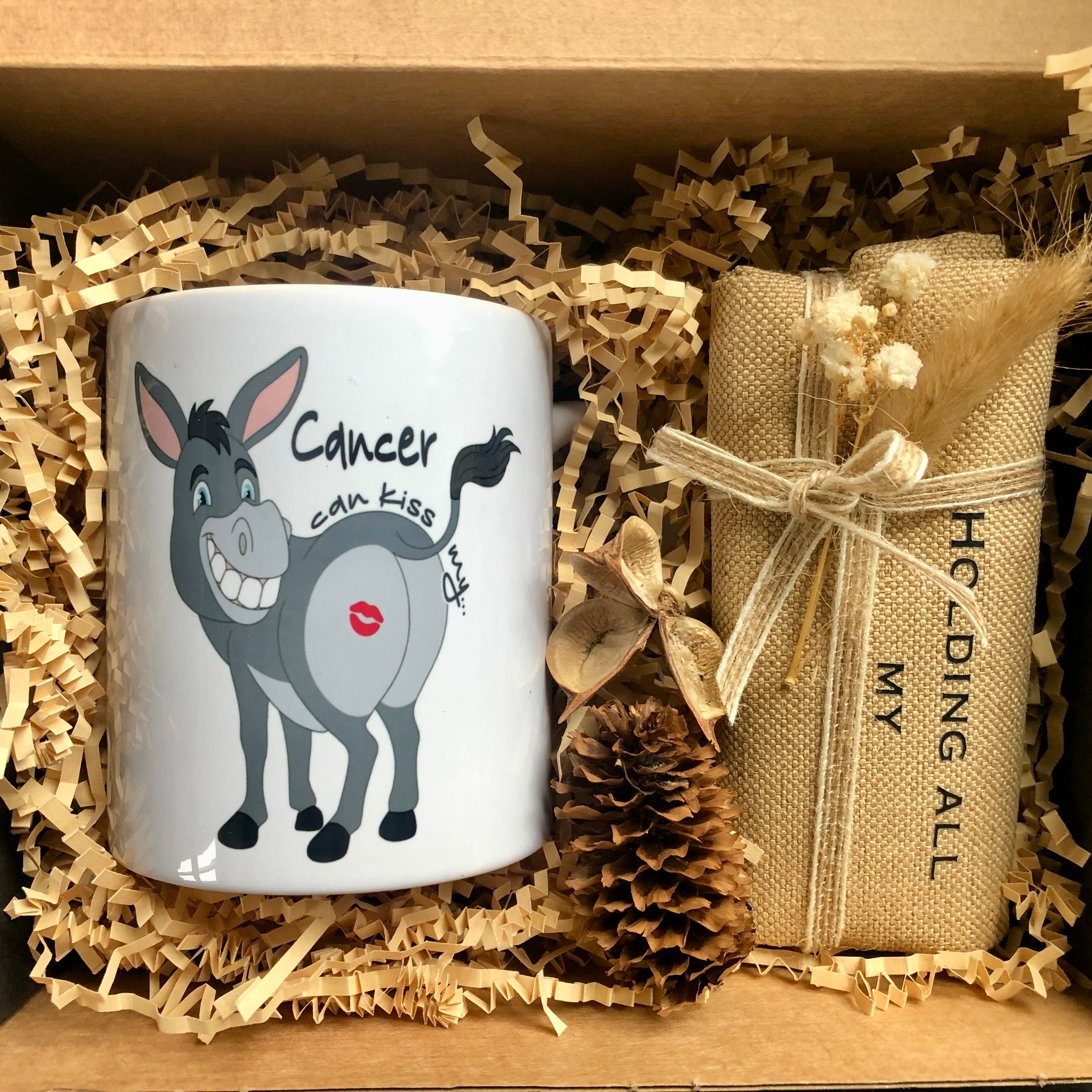 Cancer Mug and Medicine bag gift box