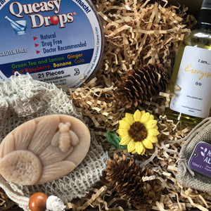 Radiation skin care package with Goats Milk Soap