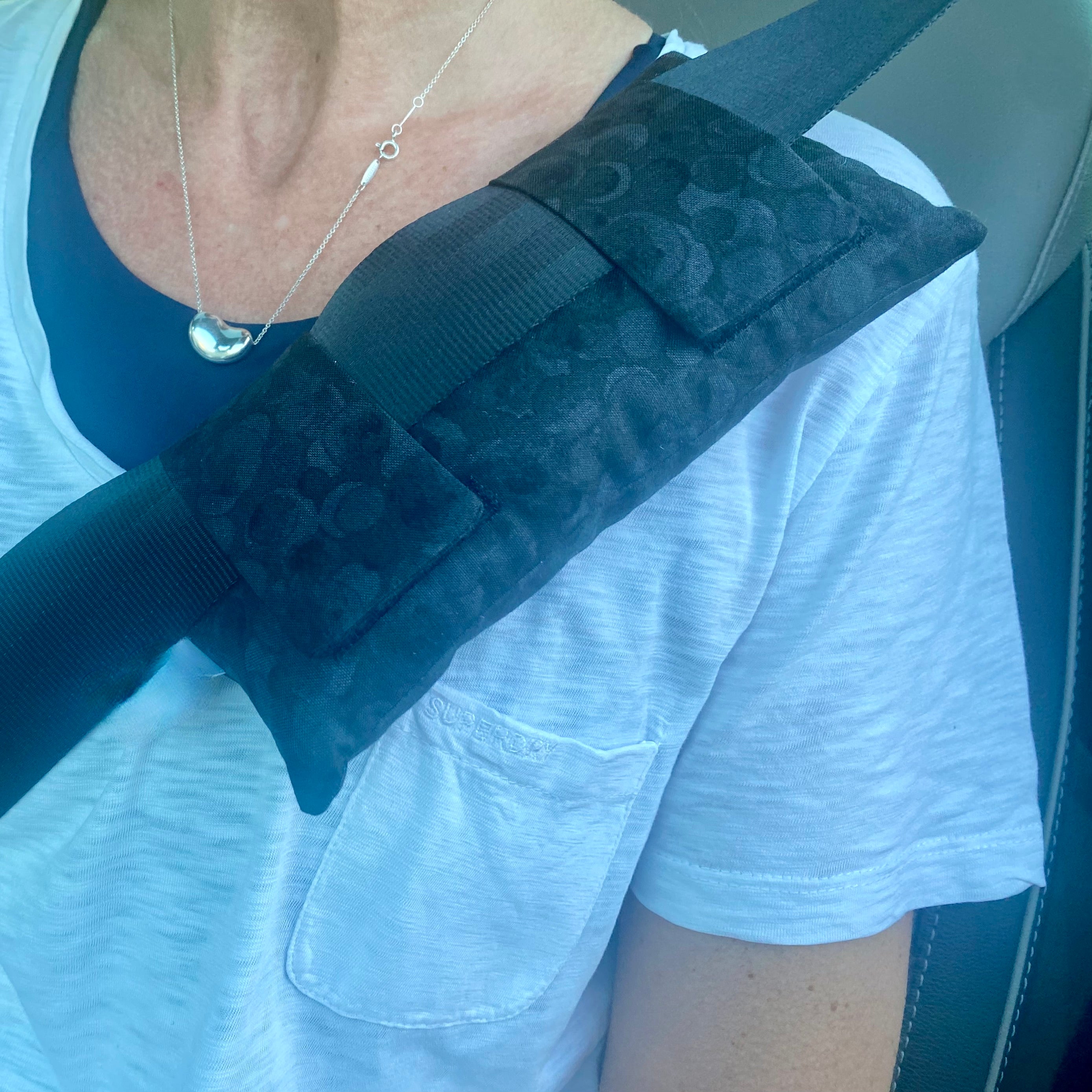 Seatbelt Comfort Cushion - Black  **BACK IN STOCK SOON**