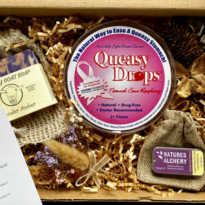 Chemo care package with lip balm
