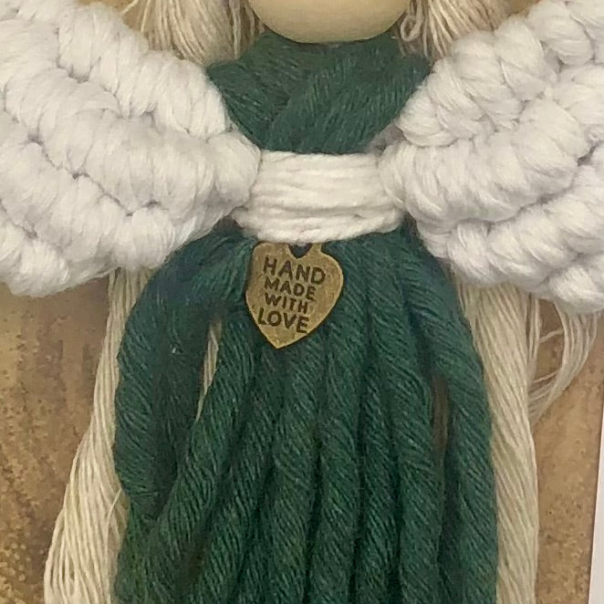 Handmade Angel - Forest Green