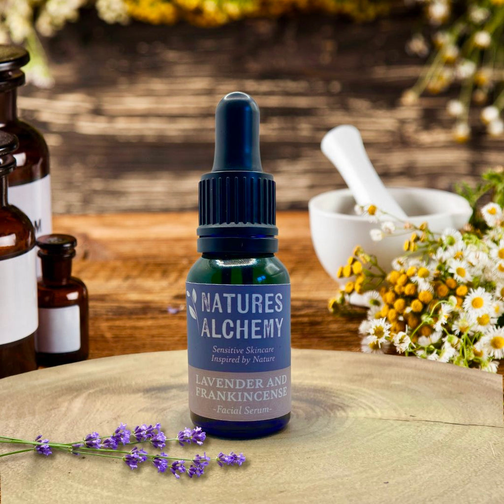 Organic face serum from Natures Alchemy