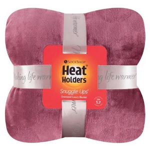 Luxury Thermal Blanket/Throw - Cherry Pink