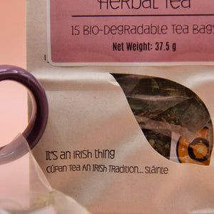 Hemp Chillout Tea close up