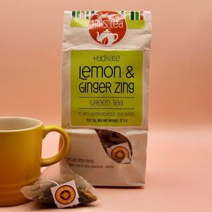 Lemon & Ginger Zing Wellness Tea