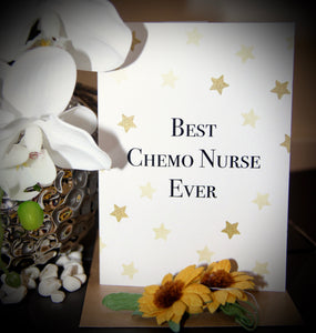 Best Chemo Nurse Card
