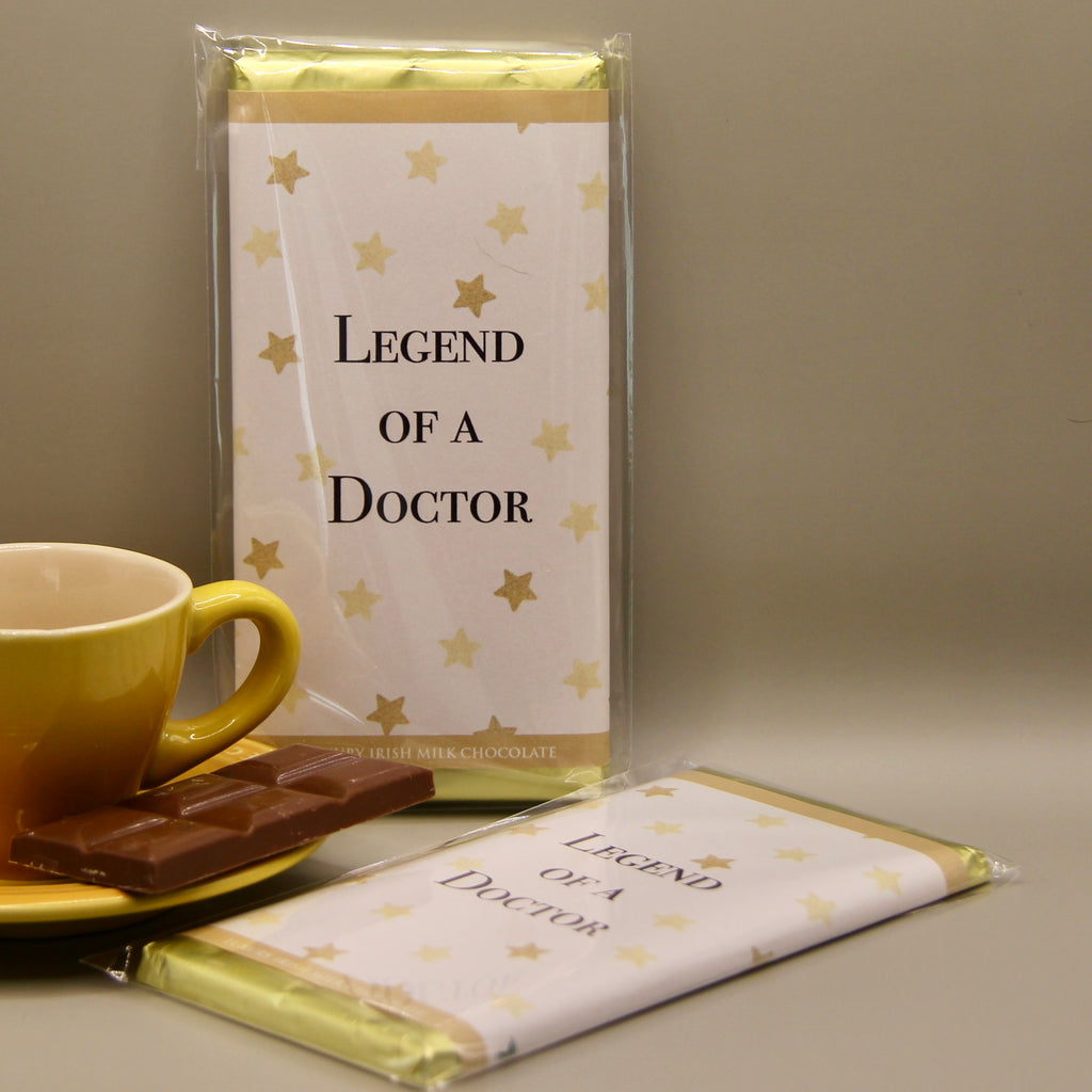 Legend Of A Doctor Chocolate Bar - Thank you Gift For a Doctor