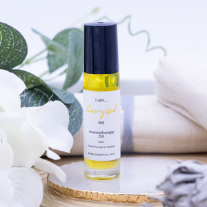 I Am Energised Aromatherapy oil. Self care gift for mental health