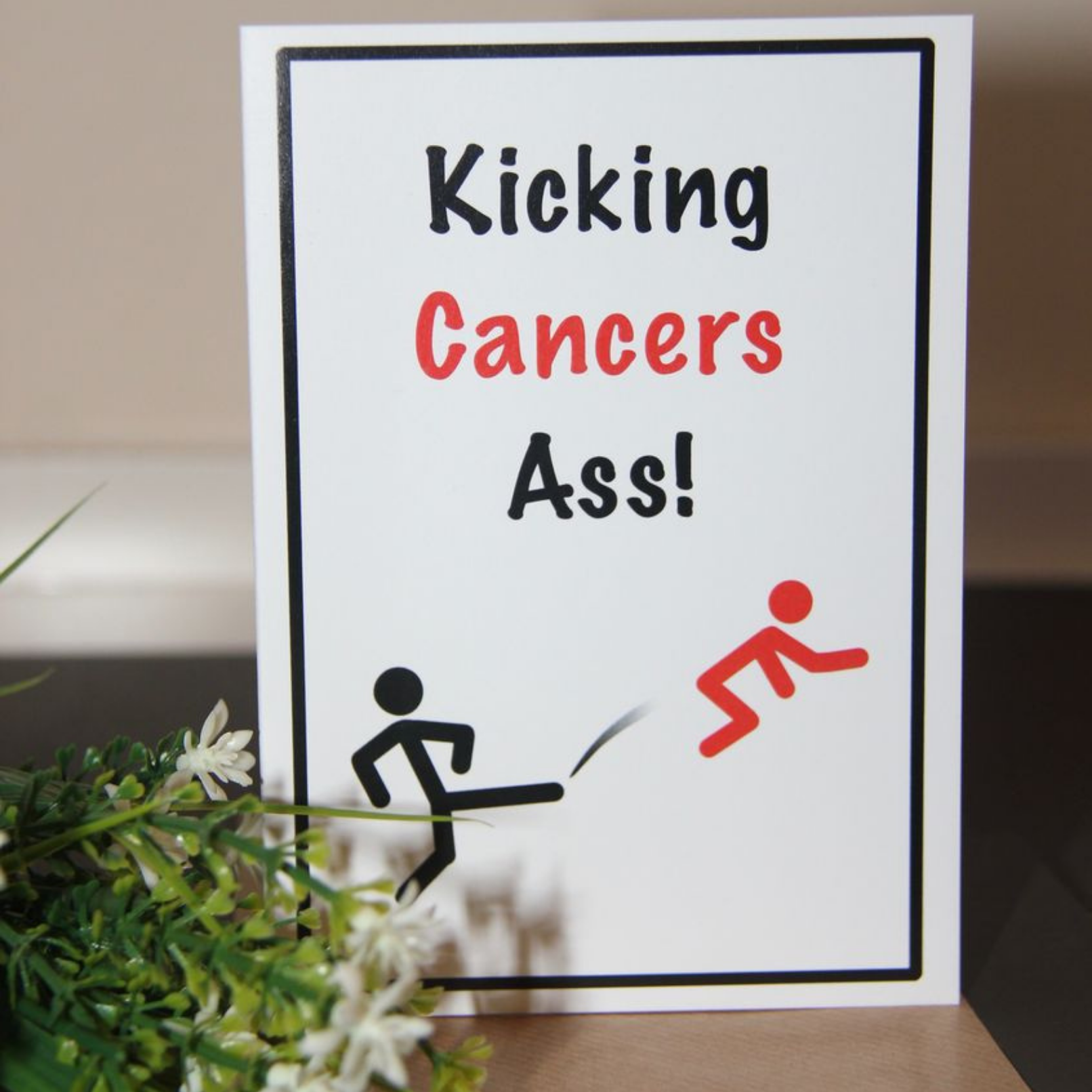 Kicking Cancers A** - Card