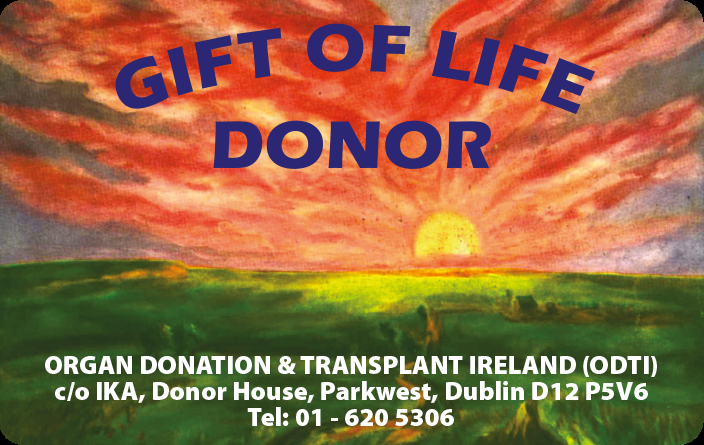 Organ Donor Card